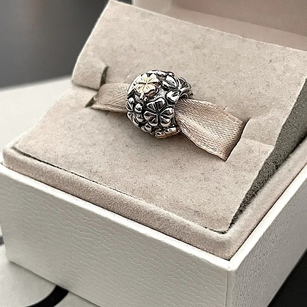 Pandora 14k silver 20th anniversary charm - Picture 5 of 5